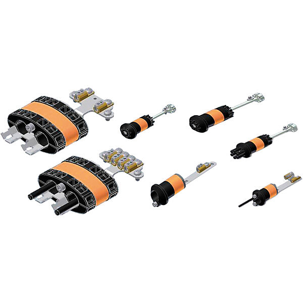 EFB-Elektronik Kabeleinführung oval 2x20mm FOC-MOS-2x20